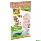 Kép 1/3 - Rice Up! barna rizs chips, különböző ízekben, 60g