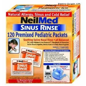 SinuRinse™ 120 tasak sókeverék (4-9 éveseknek)