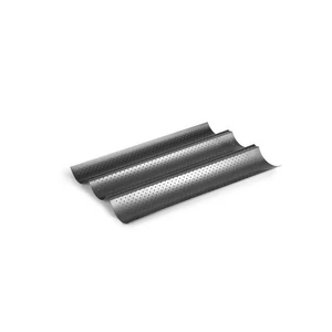 Ibili Bagett sütőforma 3db-os 38x24,5cm