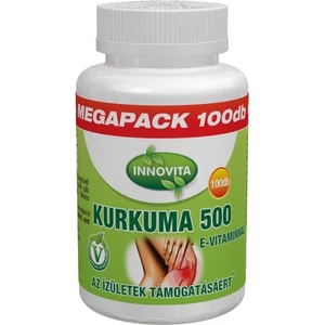 Innovita Kurkuma 500 E-vitaminnal Megapack 100db
