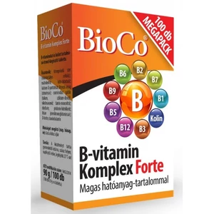BioCo B-vitamin Komplex Forte 100db