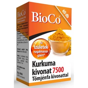 BioCo Kurkuma kivonat 7500 Tömjénfa kivonattal 60db