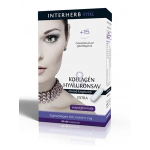 INTERHERB VITAL Kollagén&Hyaluronsav EXTRA tabletta 30db