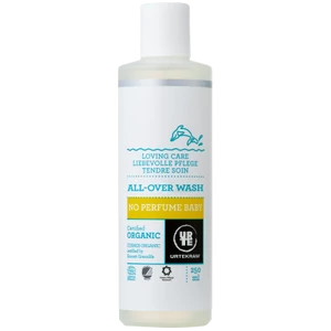 URTEKRAM Bio Baba 2 in 1 habfürdő és sampon illatmentes 250 ml