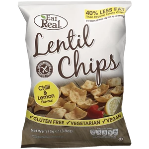 EAT REAL LENCSE CHIPS 40g - Különböző ízekben