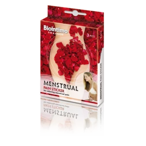 BIOINTIMO MENSTRUÁCIÓS FÁJDALOMCSILLAPITÓ TAPASZ, 3 db