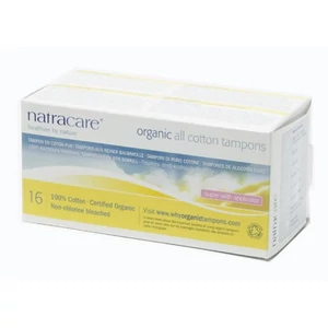 Natracare super tampon aplikátorral - 16db