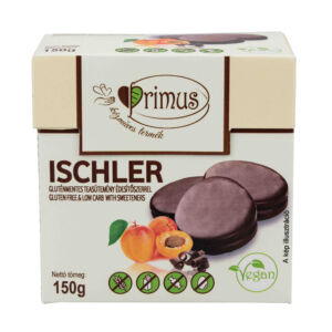 Primus Gluténmentes vegán Ischler, 150g