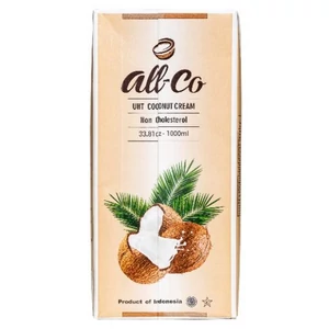 Kókusztejszín (kókuszkrém), 1L, All-Co