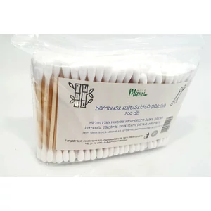 Mosómami bambusz fültisztító pálca, 200db