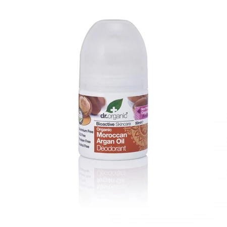 Dr.Organic Alumíniummentes golyós dezodor marokkói bio argánolajjal • 50 ml