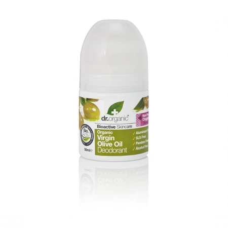 Dr. Organic Alumíniummentes golyós dezodor bioaktív szűz olívaolajjal