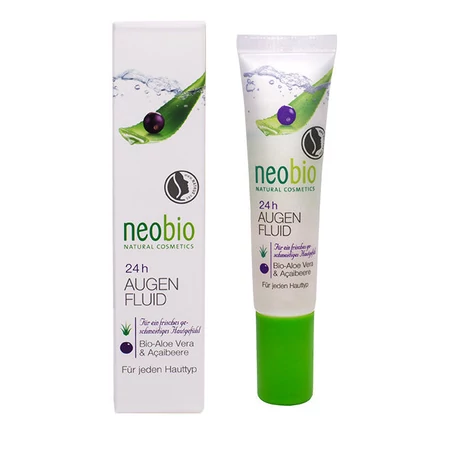 Neobio 24 órás Szemkörnyékápoló bio Aloe verával és akaibogyóval