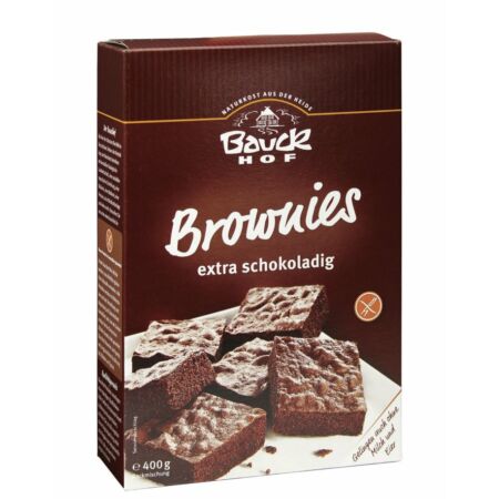 Bauck Hof Bio Gluténmentes Brownies sütemény keverék 400g