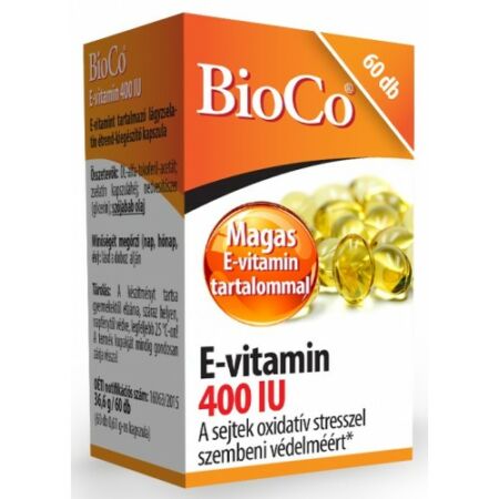BioCo E-vitamin 400 IU 60db