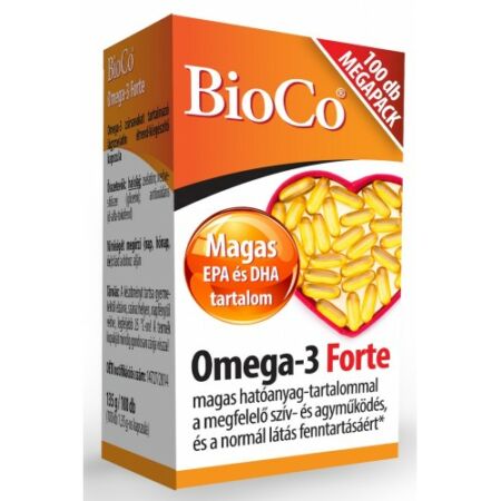 BioCo Omega-3 Forte Megapack 100db