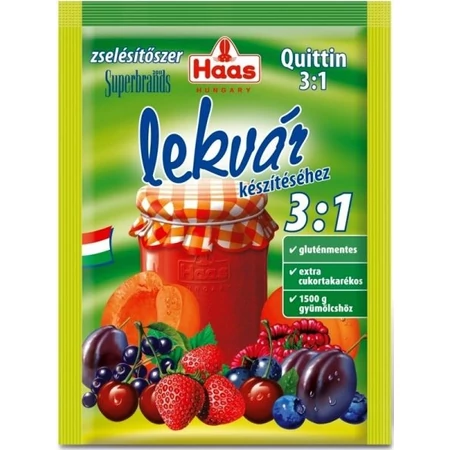 Haas Quittin 3:1 extra gluténmentes zselésítő befőzőszer 21g