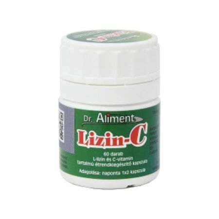 Dr. Aliment Lizin-C kapszula, herpeszre 60db
