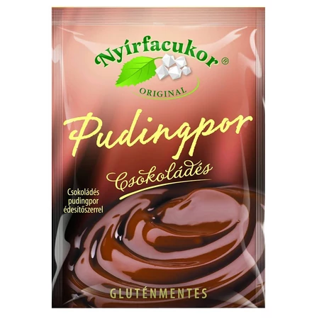 NYÍRFACUKOR GLUTÉNMENTES CSOKIS PUDINGPOR, 75 g