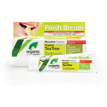 Dr Organic Bio Teafa fogkrém