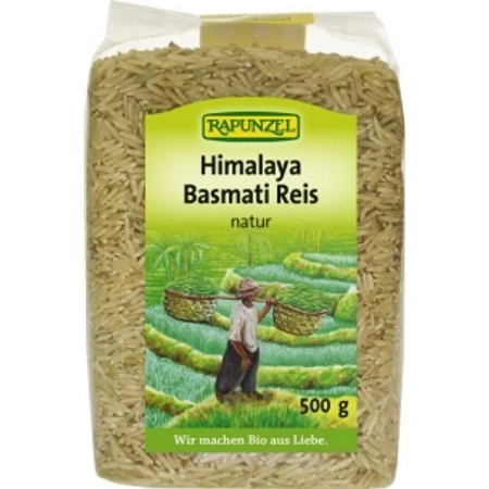 RAPUNZEL BIO BASMATI RIZS NATÚR, 500 g