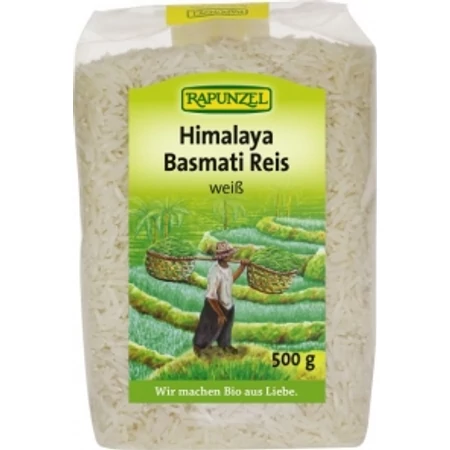 RAPUNZEL BIO BASMATI FEHÉR RIZS, 500 g