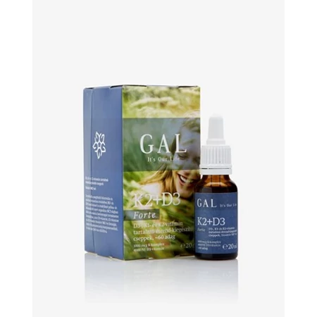K2+D3 vitamin Forte 20ml GAL