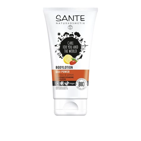 Sante Goji Power testápoló bio goji bogyó és citromkivonattal 150ml