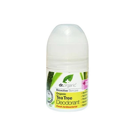 Dr Organic Bio Teafa aluminiummentes golyós dezodor