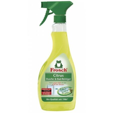 Frosch citromos zuhany és fürdőszoba tisztító spray; 500 ml