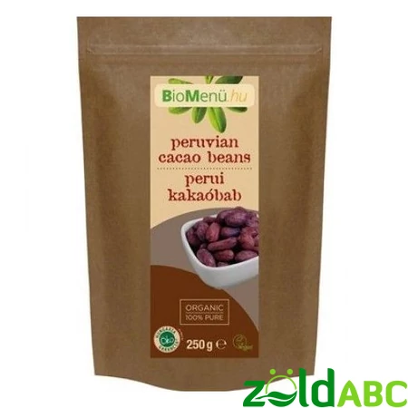 Bio Kakaóbab perui, BioMenü, 125g