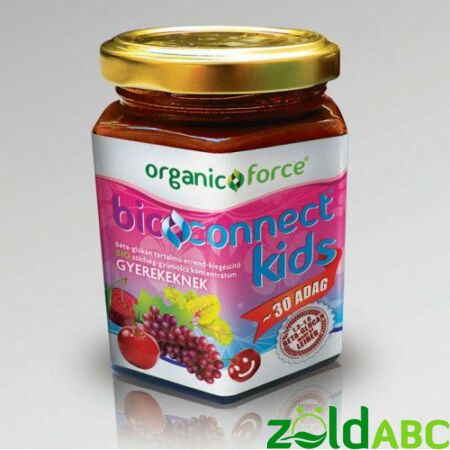 Bioconnect Kids zöldség-gyümölcs koncentrátum béta-glükánnal, 210g