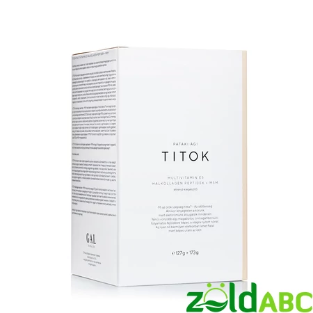 GAL TITOK Multivitamin, Halkollagén peptidek+MSM, 1 havi adag