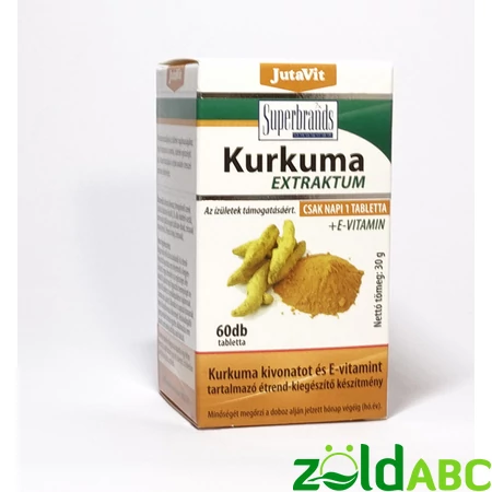 Jutavit Kurkuma tabletta, 60db