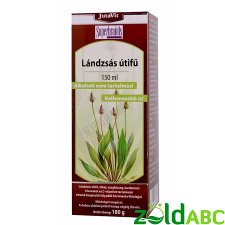 Jutavit Lándzsás útifű szirup 150ml, 300ml