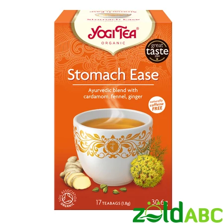 Yogi Tea - könnyebbség a gyomornak bio tea 17x1,8g
