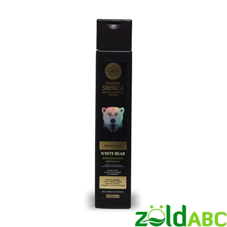 Natura Siberica Frissítő tusfürdő férfiaknak, 250ml