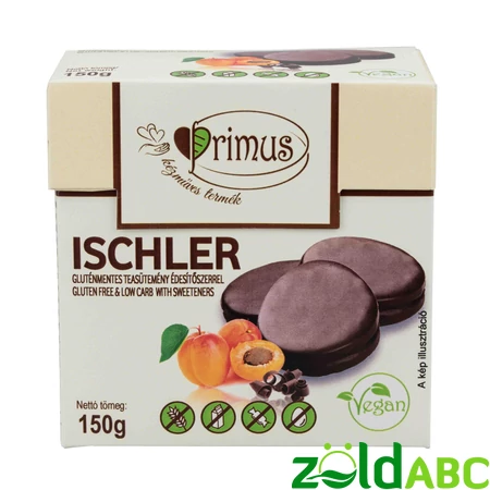 Primus Gluténmentes vegán Ischler, 150g