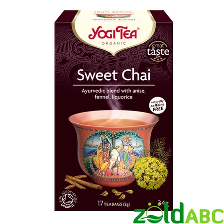 Yogi Tea - Édes Chai Bio Tea 17x2g