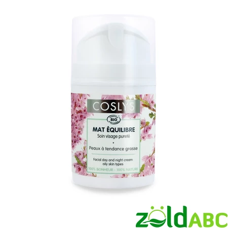 Coslys bio arckrém zsíros bőrre 50ml