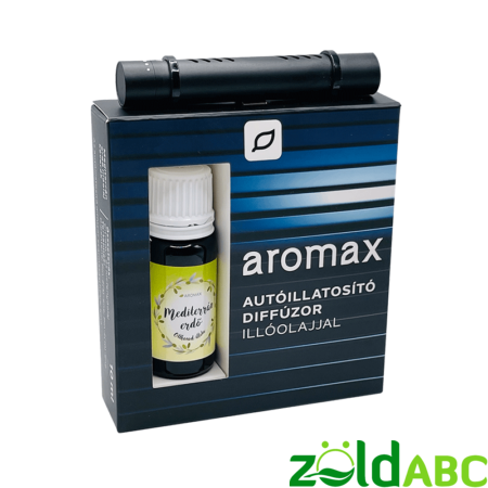 Aromax Autóillatosító diffúzor illóolajjal-Mediterrán erdő