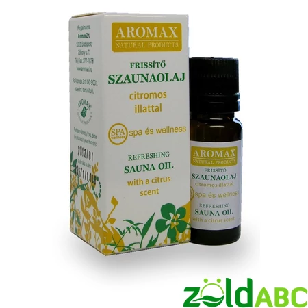 AROMAX SZAUNAOLAJ FRISSÍTŐ, 10ML