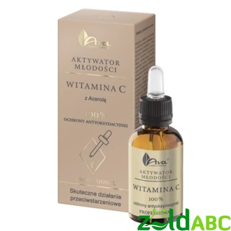 AVA Acerolás bőrmegújító ampulla C-vitaminnal, 30ml