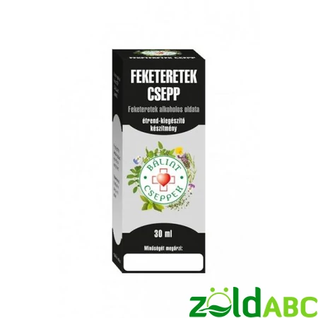 Bálint Cseppek  Feketeretek csepp, 30ml