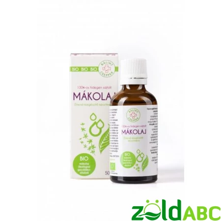 Bálint Cseppek Bio Mákolaj, 50ml