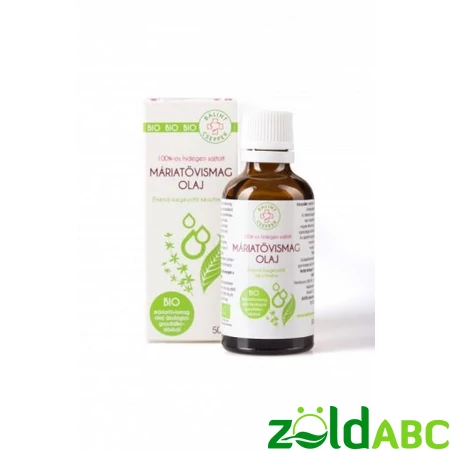 Bálint Cseppek Bio Máriatövismagolaj, 50ml