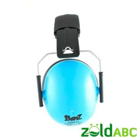 Banz Kids gyermek hallásvédő fülvédő 2-10 éves korig, Kék