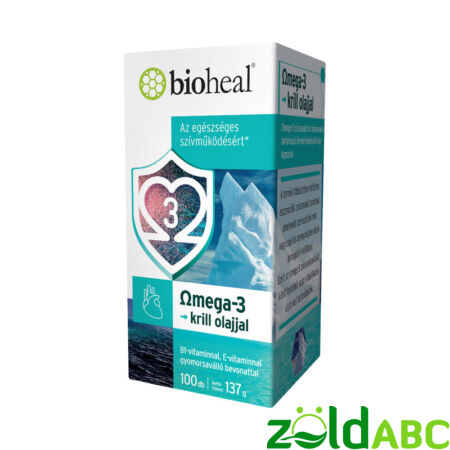 Bioheal Omega-3 krill olajjal, 100db