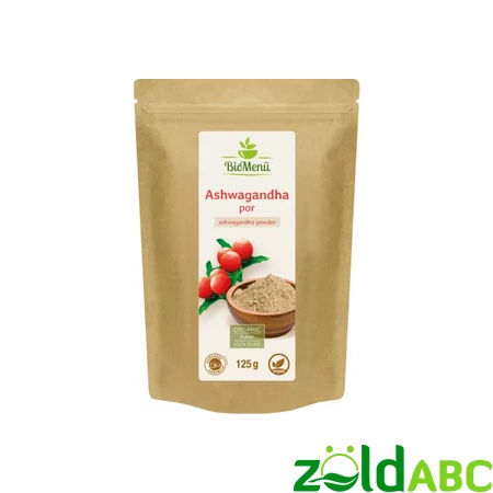 Bio Ashwaganda por, BioMenü, 125g