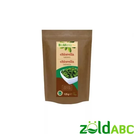 Bio Chlorella tabletta, BioMenü, 125g